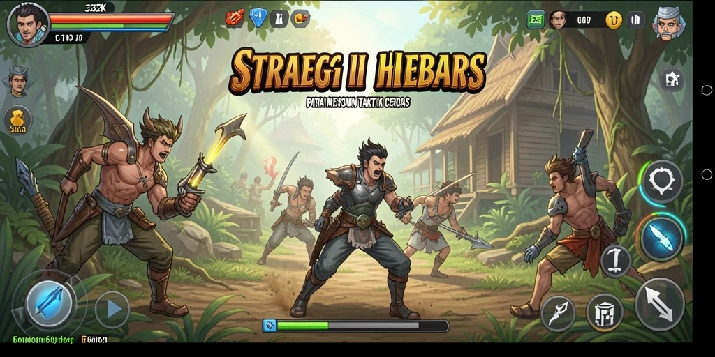 Tampilan menarik dari gameplay 33ZK yang menantang.