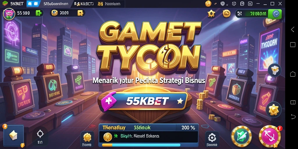 Tampilan permainan Tycoon yang seru dan menantang di 55KBET.