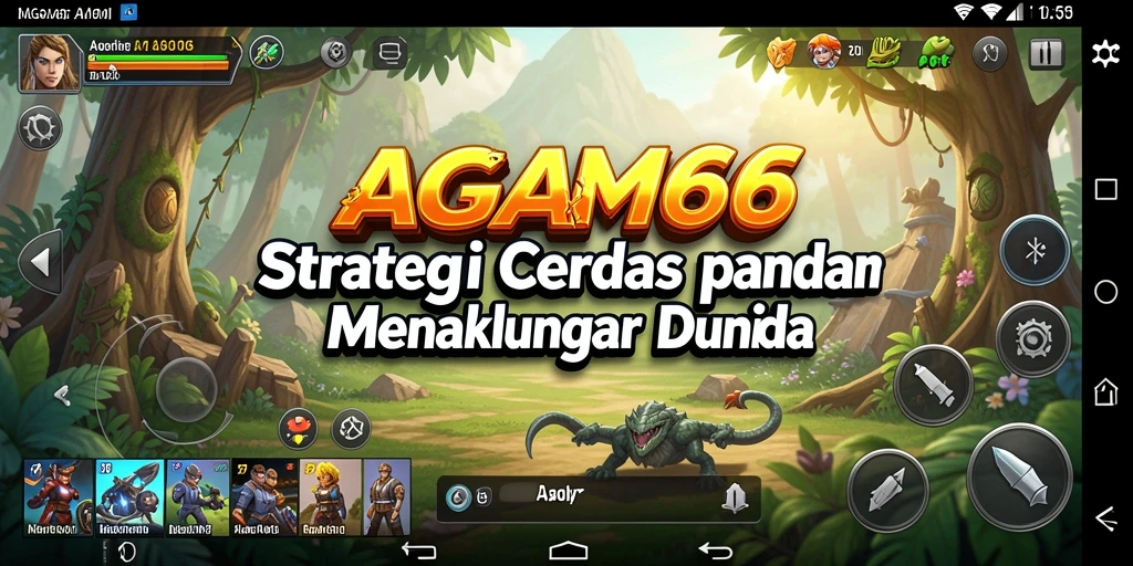 Gameplay AGAM66 menampilkan pertempuran strategi yang mendebarkan.