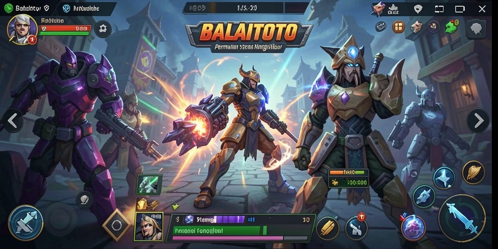 Tampilan gameplay BALAITOTO yang menegangkan dan mendebarkan.