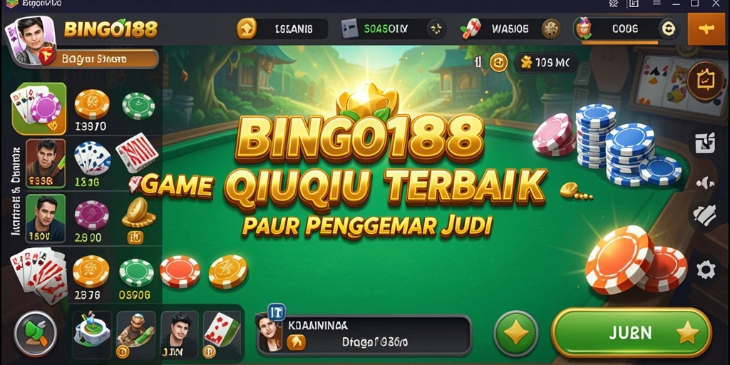 Tampilan gameplay QiuQiu yang menarik dan interaktif.