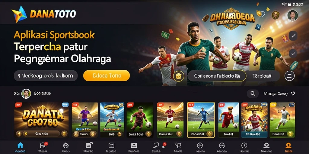 Tampilan gameplay yang seru dan interaktif dari DANATOTO.
