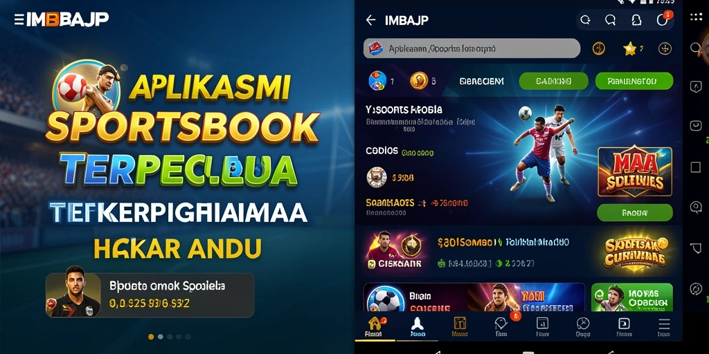 Screenshot IMBAJP menampilkan fitur taruhan olahraga yang menarik dan interaktif.
