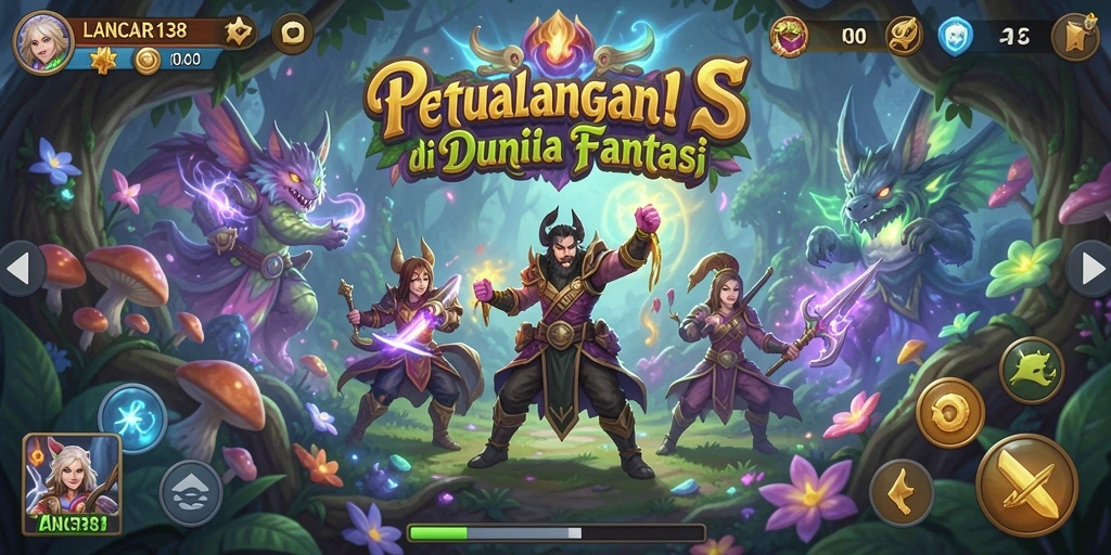 Screenshot gameplay LANCAR138 menampilkan petualangan seru yang penuh dengan tantangan.