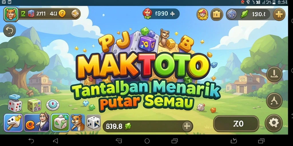 Gameplay seru dan menantang dalam MAKTOTO.