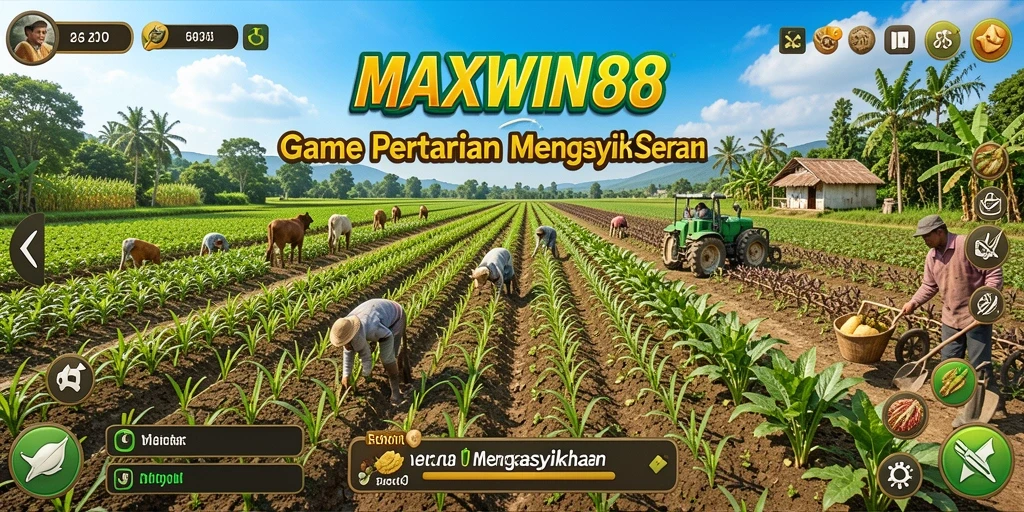 Tampilan gameplay dinamis dan menarik di MAXWIN88.